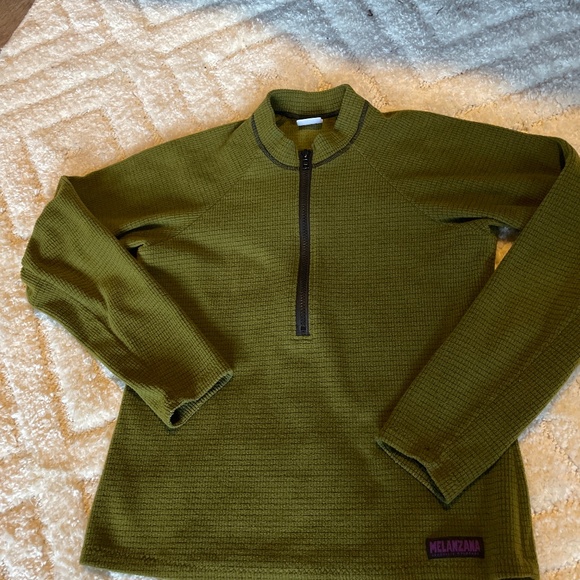 Melanzana Tops - Like New, Beautiful Melanzana 1/4 Zip Crew
